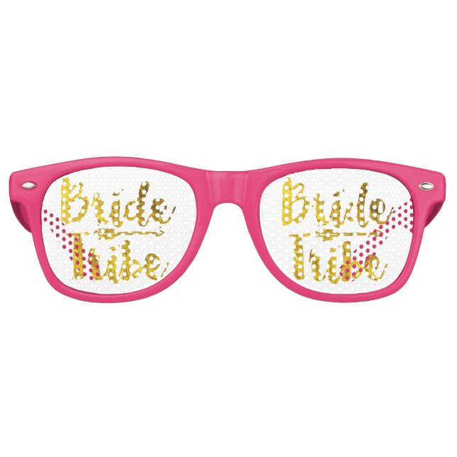 Lunettes De Fête Retro Tribe de mariée (Devant)