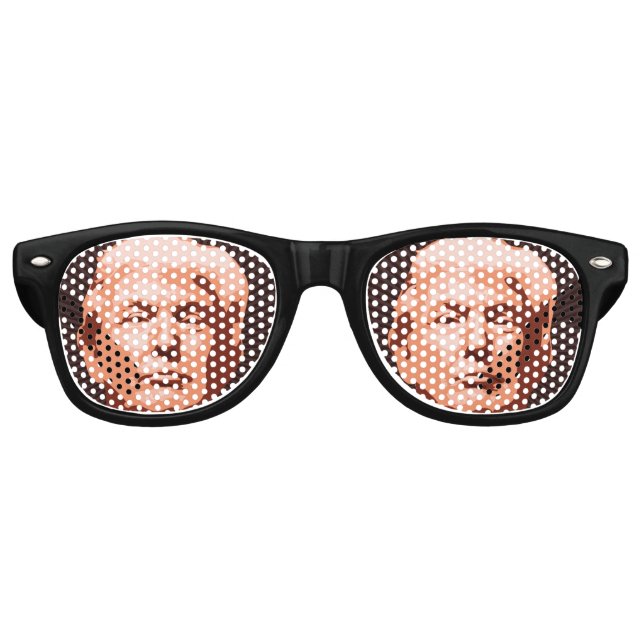 Lunettes De Fête Retro Trump (Devant)