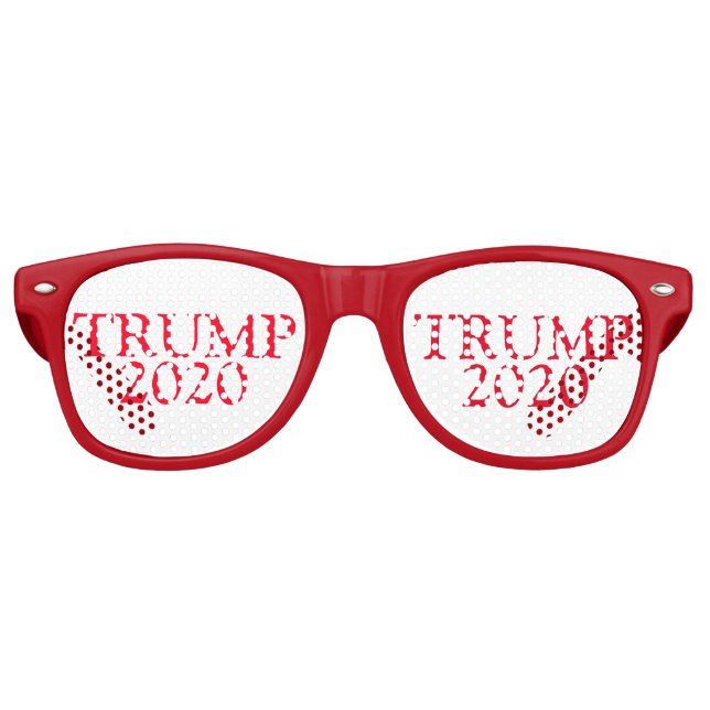 Lunettes De Fête Retro Trump 2020 (Devant)