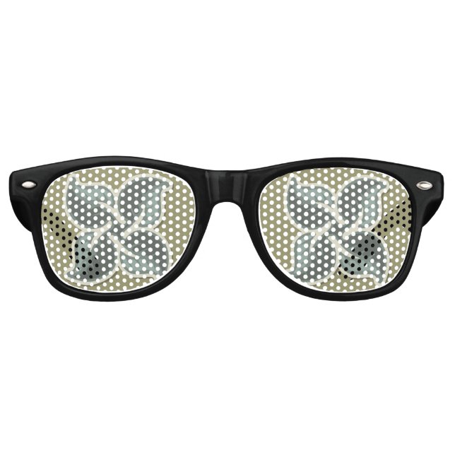 Lunettes De Fête Retro Tuile déco 3 (Devant)