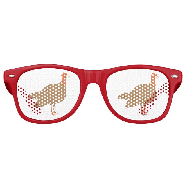 Lunettes De Fête Retro Turquie Brown (Devant)