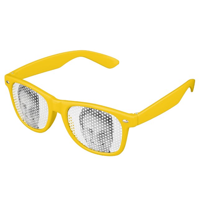Lunettes De Fête Retro Une fausse vision de la tomme (Angulaire)