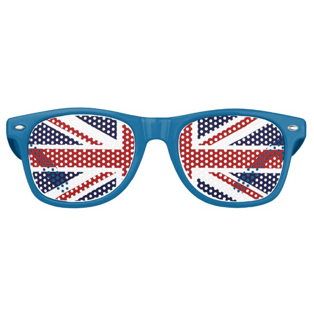 Lunettes De Fête Retro Union Jack (Devant)