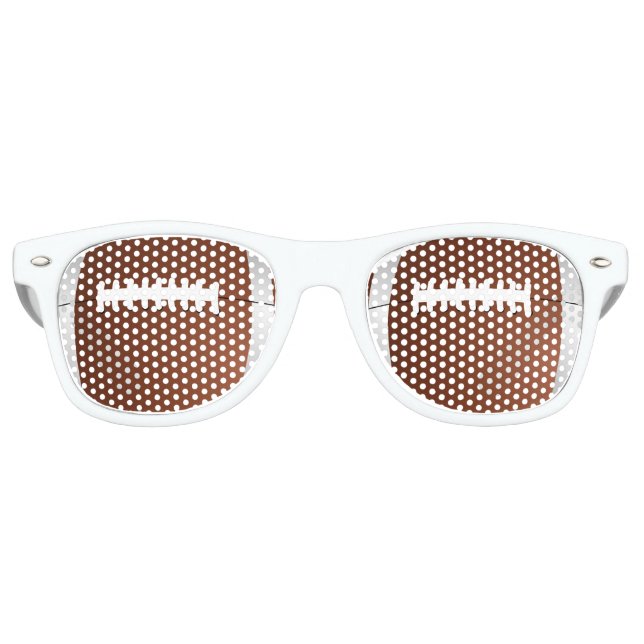 Lunettes De Fête Retro Ventilateur de football (Devant)