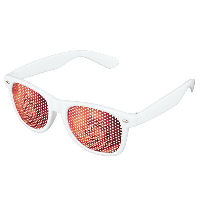 Lunettes De Fête Retro vie rose (Angulaire)