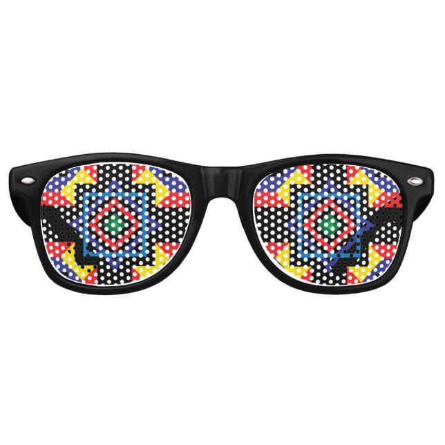 Lunettes De Fête Retro Whitika (Devant)
