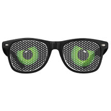 Yeux Purim verts