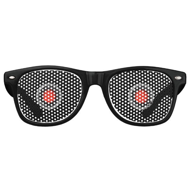Lunettes De Fête Retro Yeux robotisés (Devant)