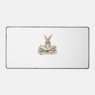 Lunettes de lecture de lapin mignon livres lecteur