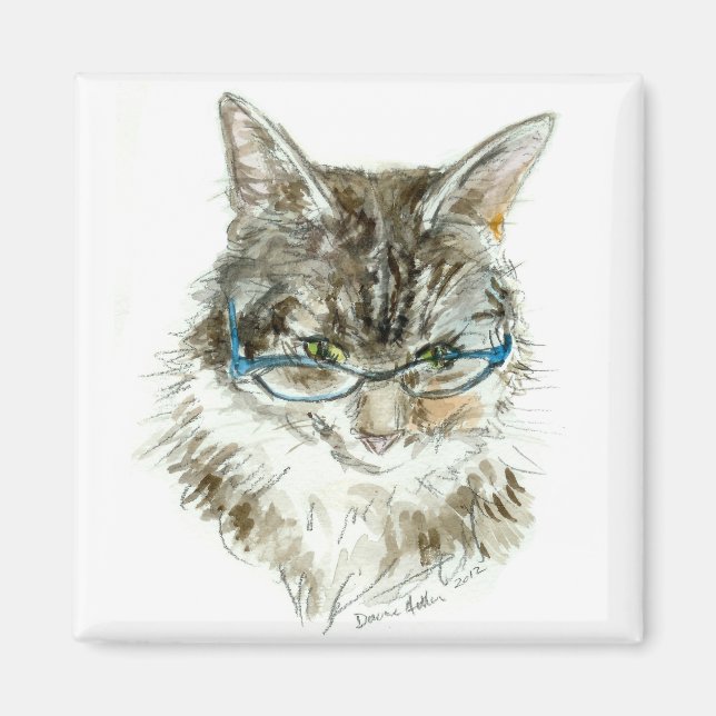 Lunettes de lecture oculaire de chat Aimant CAT (Devant)