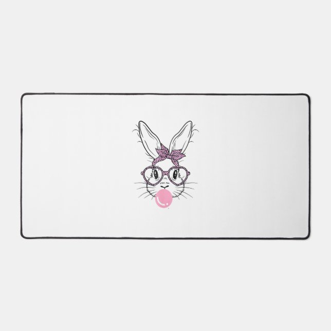 Lunettes de léopard visage de lapin Bubble Gum Jou (Recto)