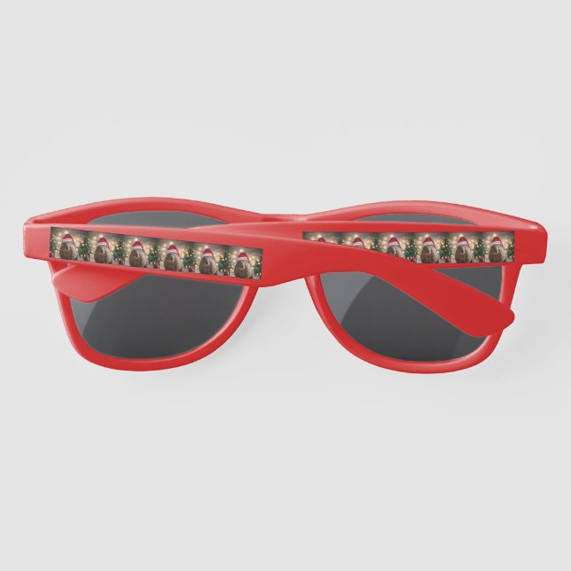 Lunettes De Soleil adorable Noël Wombat, (Dos)
