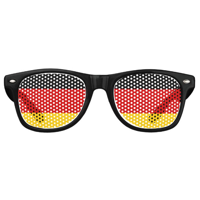 Lunettes de soleil Allemagne & tons de fête / Drap (Devant)