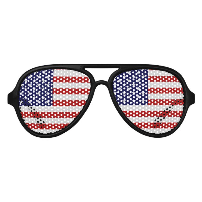 Lunettes de soleil American Flag Party (Devant)