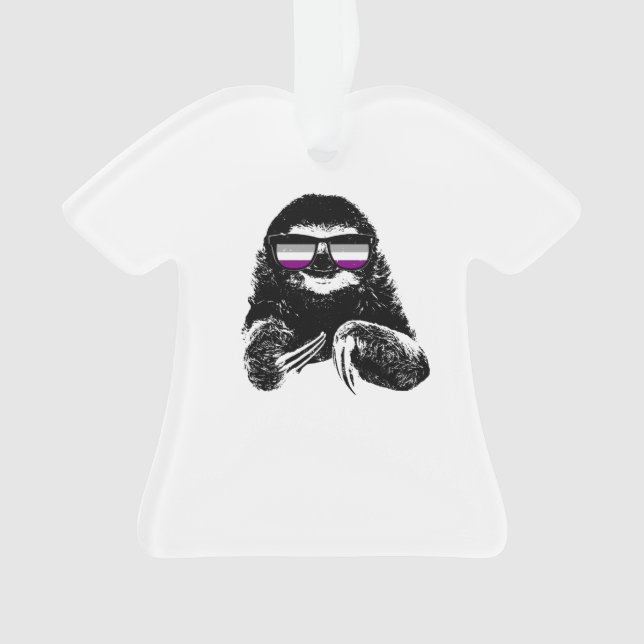 Lunettes de soleil asexuelles de drapeau de (devant)