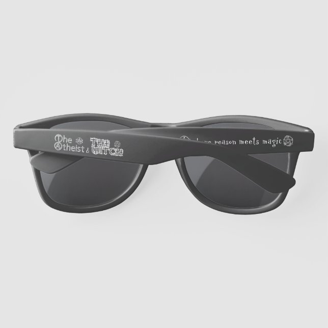 Lunettes De Soleil Athée & Sorcière ~La Raison Rencontre Les Nuances  (Dos)