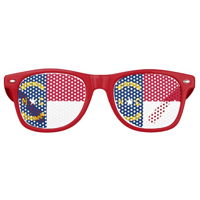 Lunettes de soleil avec drapeau de la Caroline du  (Devant)