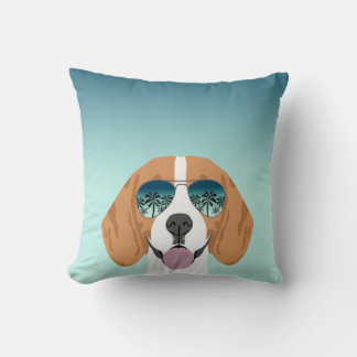 Lunettes de soleil beagle chien coussin d'été