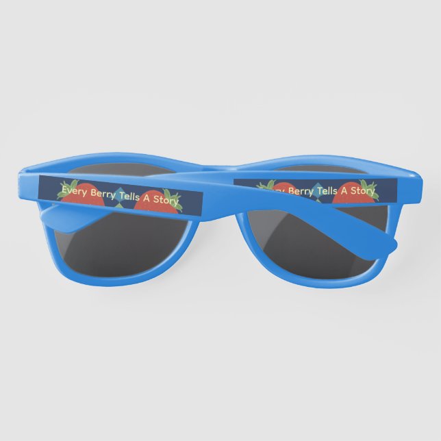 Lunettes De Soleil Chaque baie raconte une histoire de fraise (Dos)