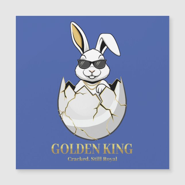 Lunettes de soleil Cool Bunny Golden King Lapin Dr (Devant)