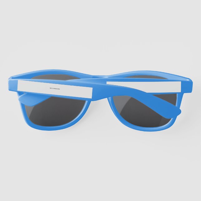 Lunettes De Soleil Créez votre propre blanc (Dos)