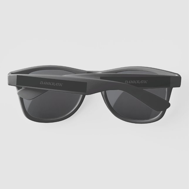 Lunettes de soleil Damicratiques (Dos)