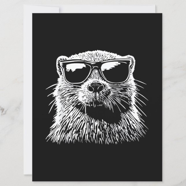 Lunettes de soleil de castor (Devant)