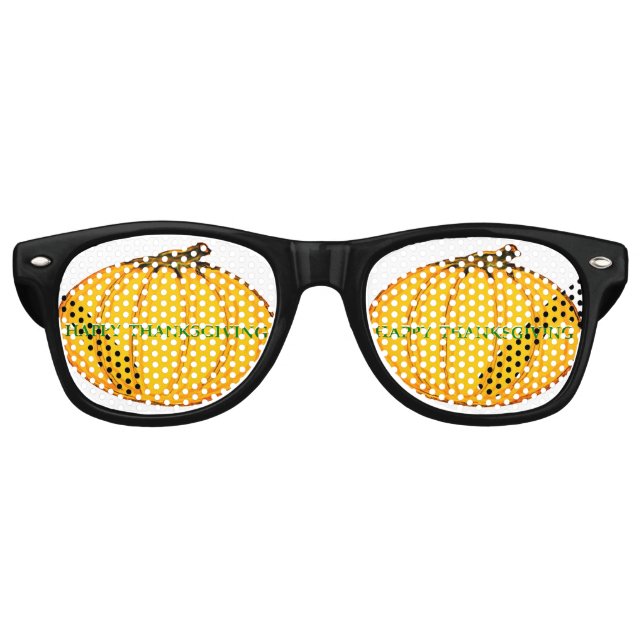 Lunettes de soleil de fête Citrouille jGibney Le M (Devant)
