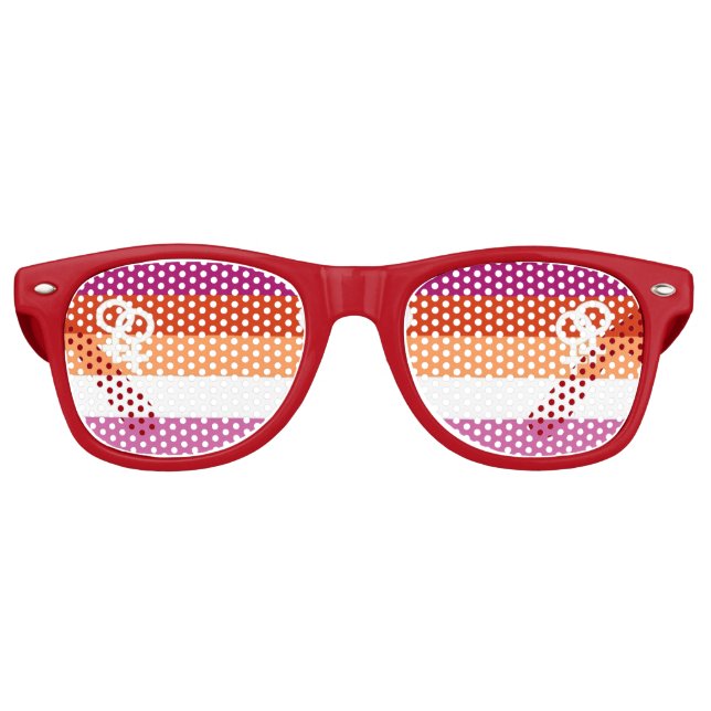 Lunettes de soleil de fierté lesbienne (Devant)