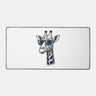 Lunettes de soleil de girafe cool T-Shirt à gravur