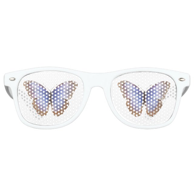 Lunettes de soleil de la fête des yeux papillon (Devant)