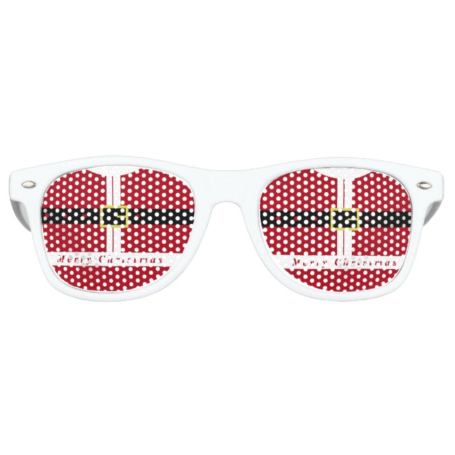 Lunettes de soleil de l'aviateur de Noël Ceinture  (Devant)