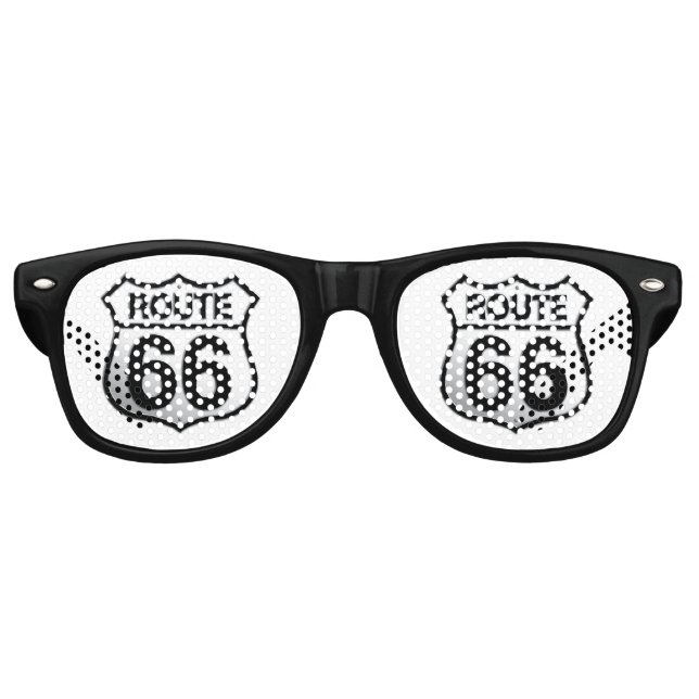 Lunettes de soleil de partie Route 66 (Devant)