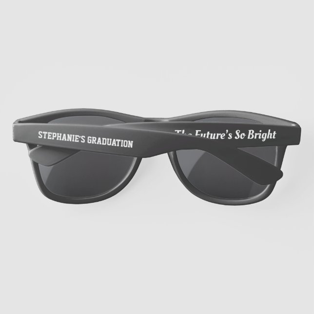 Lunettes de soleil de remise de diplôme (Dos)