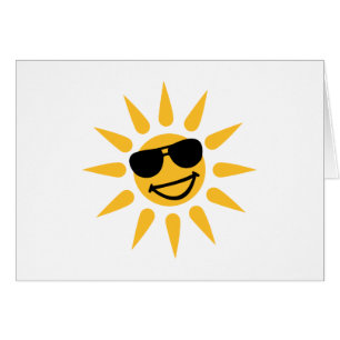 Lunettes de soleil de sourire de visage du soleil