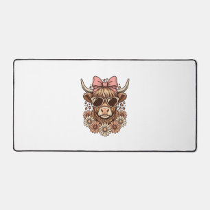 Lunettes de soleil de vache des Highlands mignonne