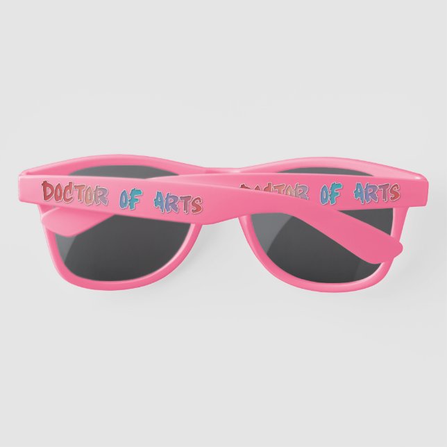 Lunettes De Soleil Docteur ès arts (Dos)