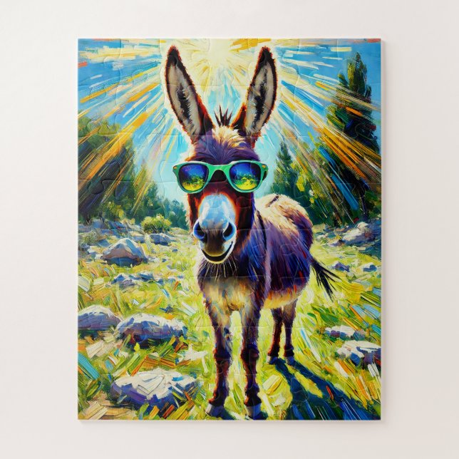 Lunettes de soleil Donkey 50 pièce Kids Puzzle (Vertical)