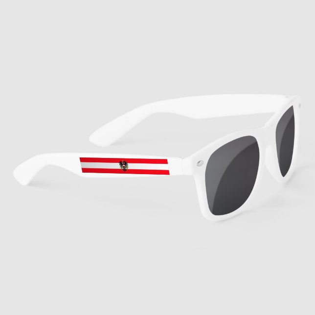 Lunettes De Soleil Drapeau autrichien (Droite)