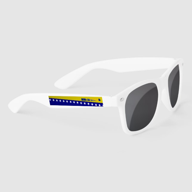 Lunettes De Soleil Drapeau bosnien (Droite)