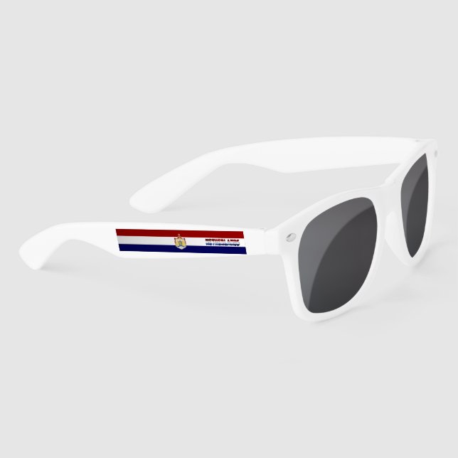 Lunettes De Soleil Drapeau hollandais et armoiries (Droite)