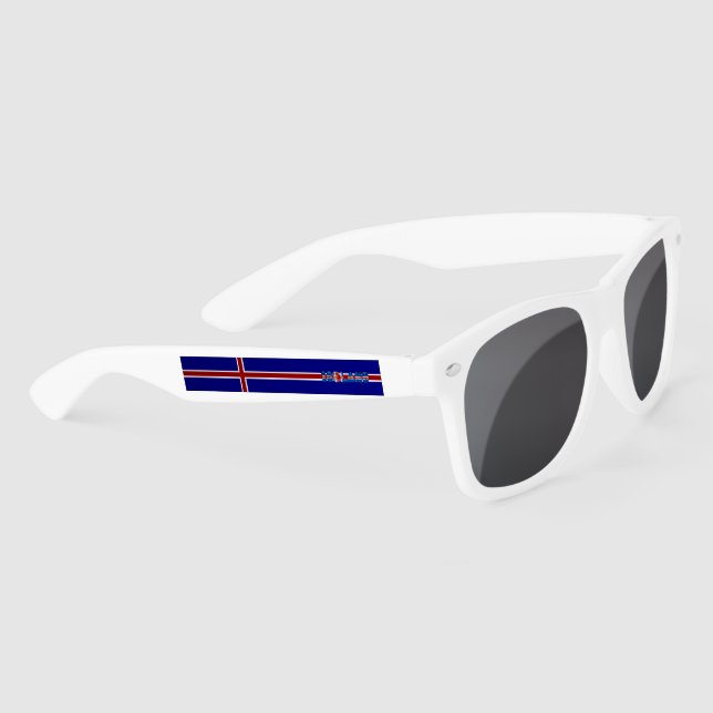 Lunettes De Soleil Drapeau islandais (Droite)