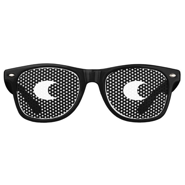 Lunettes de soleil drôles sur le côté (Funny side eye novelty sunglasses)