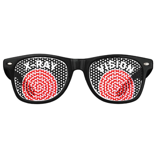 LUNETTES DE SOLEIL DRÔLES VISION RAYONS X LUNETTES (Devant)