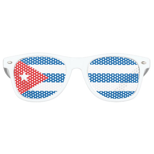 Lunettes de soleil du drapeau cubain (Devant)
