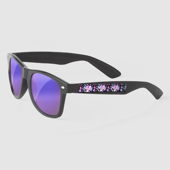 Lunettes De Soleil Eléphant et bulles (Gauche)