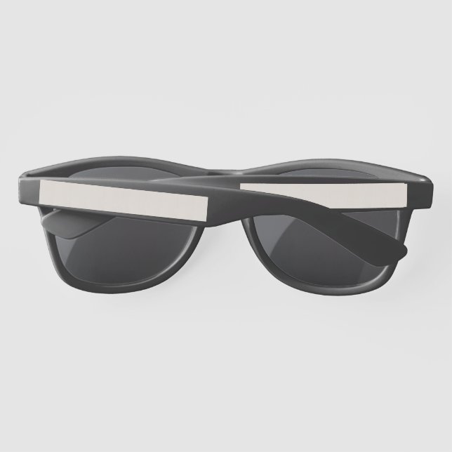 Lunettes de soleil en plastique (Dos)