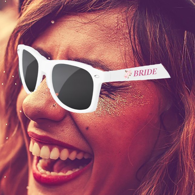 Lunettes de soleil en plastique pour la mariée, dé (Créateur téléchargé)