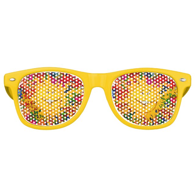 Lunettes de soleil ensoleillées (Devant)