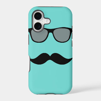 Lunettes de soleil et moustache Mally Coque iPhone